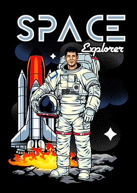 Space Explorer Astronaut