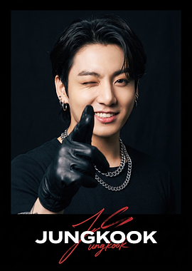 Jungkook Portrait Poster