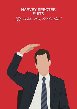 Suits Minimalist Poster