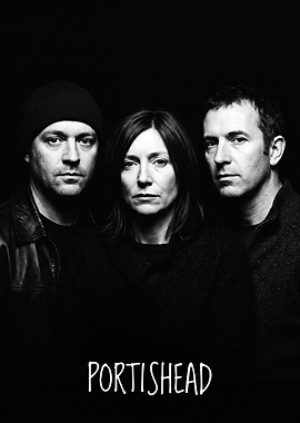 Portishead Band Portrait Poster