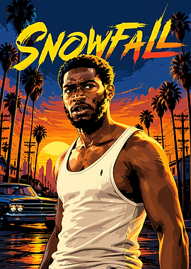 Snowfall TV Series Poster Art