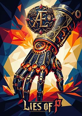 Lies of P Mechanical Arm Poster