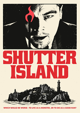 Shutter Island Minimalist Movie Poster