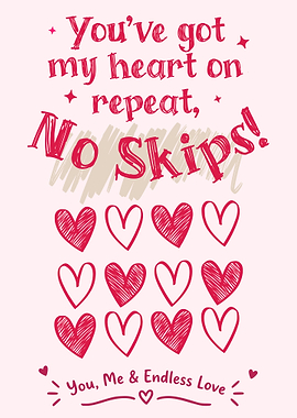 Valentine's Day Heart Love Card