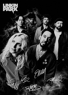 Linkin Park Band Portrait Poster