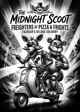The Midnight Scoot FNAF Poster
