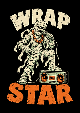 Wrap Star Mummy Rapper Halloween