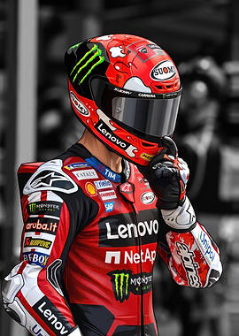 Ducati MotoGP Rider Portrait
