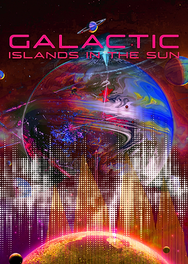 Galactic Islands in the Sun Poster