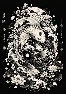 The Eternal Dance of Koi