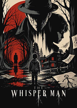 The Whisper Man Horror Poster