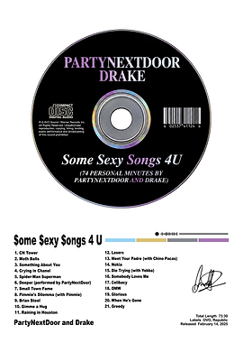 PartyNextDoor and Drake Music Album Concept