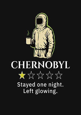 Chernobyl One Star Review Design