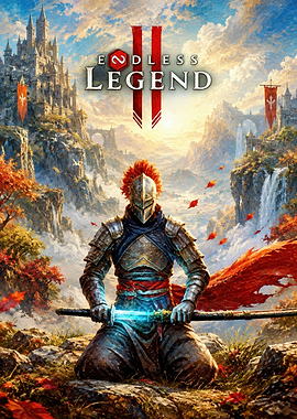 Endless Legend 2 Fantasy Knight Poster