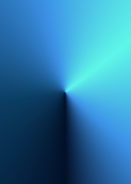 Midnight Aqua Vortex – Midnight Blue to Aqua Angular Gradient