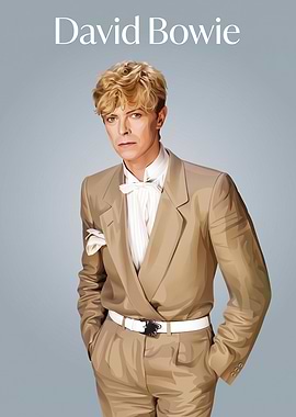 David Bowie Portrait Illustration