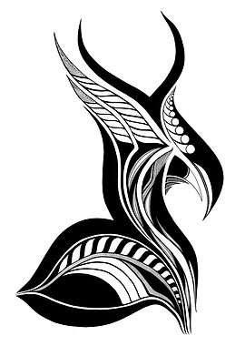 Organic - Feather Horn
