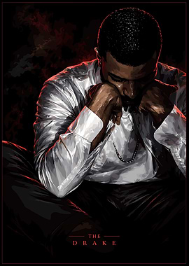 Drake Portrait Illustration