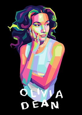 Olivia Dean Pop Art Portrait