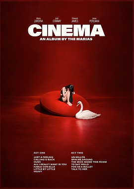 The Marias Cinema Album Poster