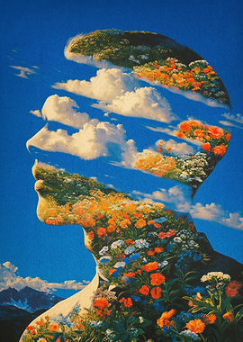 Surreal Mind Landscape Poster