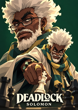 Deadlock Solomon Chess Master Poster