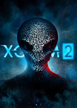 XCOM 2 Alien Skull Poster