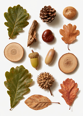 Autumn Forest Nature Collection