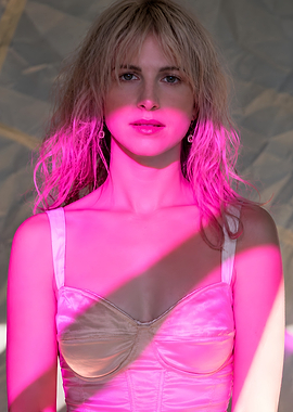 Hayley Williams in Pink Light