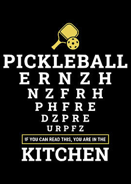 Pickleball Humor