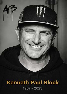 Ken Block Memorial Portrait