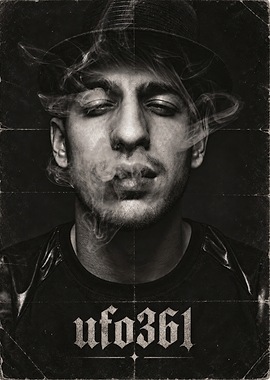 Ufo361 Portrait Poster