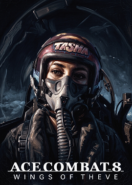Ace Combat 8 Fighter Pilot Poster