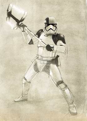 The Last Jedi Sketches