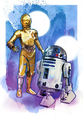Star Wars Iconic Paintings-preview-0