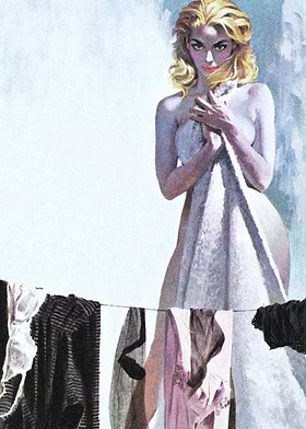 Vintage Pulp Cover Girls-preview-0