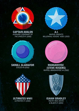 Captain America Shields-preview-0
