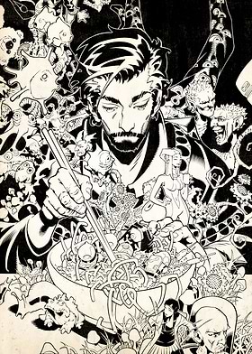 Bachalo Dr Strange-preview-2