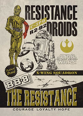 Force Awakens Vintage Posters-preview-1