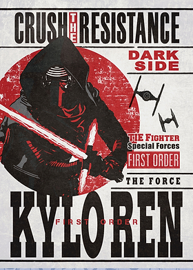 Force Awakens Vintage Posters-preview-1