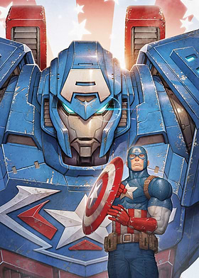 The Avengers Mech Strike Posters