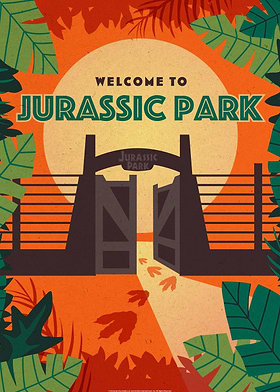 Jurassic Park Illustrations