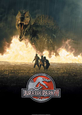 Jurassic Park 3 key art