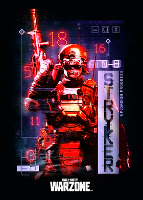 Warzone Neon Art