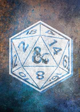 D&D Dice Art