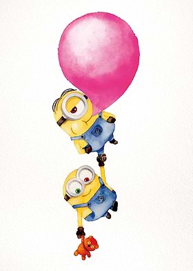 Watercolor Minions-preview-2