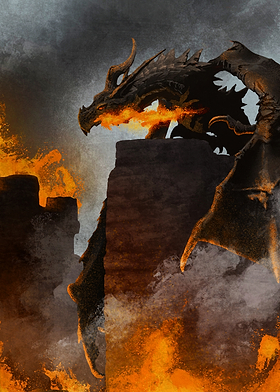 Skyrim Dragons