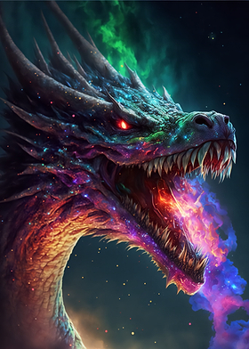 Cosmic Dragon Serpent King