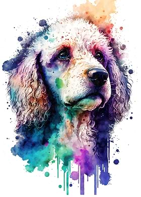 Dog Watercolor Portrait-preview-1