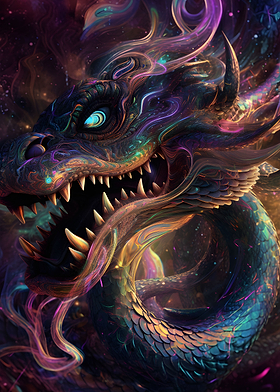 Hypnotic Space Dragon